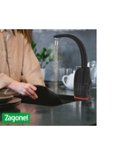 Torneira Eletrônica Prima Black Touch 5500W/220V Zagonel (TPMEL55220BL03)