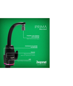 Torneira Eletrônica Prima Black Touch 5500W/220V Zagonel (TPMEL55220BL03)