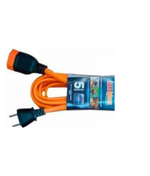 EXTENSAO PROLONGADOR LEGRAND PP 2X2,50MM2 2P 20A LARANJA 5M REF: DN1435