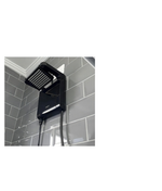 CHUVEIRO ELÉTRICO DE PAREDE LORENZETTI ACQUA ULTRA STAR PRETO 6800W 220V