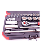 Jogo de Soquetes Sextavados com Encaixe de 3/8 Pol. com 26 Peças GEDORE RED-R59003026