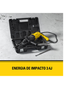 MARTELETE SDS PLUS 800 WATTS 220V 26MM - SHR263K - STANLEY