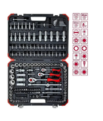 Jogo De Soquetes Gedore Red 172 Peças R45603172 