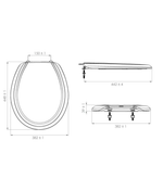 ASSENTO DURATTI CINZA PP 7153011 LORENZETTI