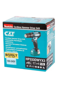 PARAFUSADEIRA/FURADEIRA DE IMPACTO A BATERIA/ HP333DWYX3 MAKITA 220V