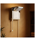 CHUVEIRO ELÉTRICO DE PAREDE LORENZETTI ACQUA ULTRA STAR BRANCO/CROMADO 7800W 220V