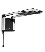 Chuveiro elétrico de parede Lorenzetti Acqua Ultra Storm preto-cromado 7.800kW 220V