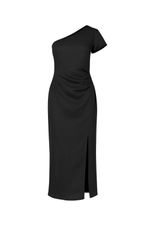 Vestido 100% Linho Monica Preto