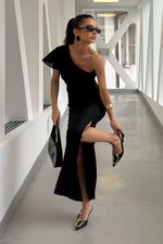 Vestido 100% Linho Monica Preto