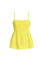 Blusa 100% Linho Livia Amarelo