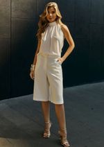 Blusa Chiffon Lara Off White