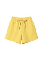 Shorts 100% Linho Leandra Amarelo
