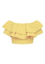 Top Alfaiataria Gina Amarelo