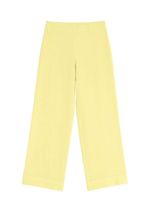 Calça Cecilia 100% Linho Amarelo