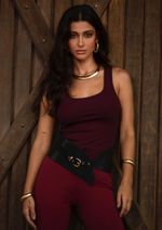 Legging Pezinho Andressa Burgundy
