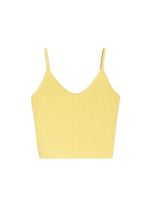 Regata Tricot Margarete Amarelo