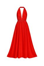Vestido Longo Amora Vermelho