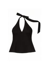 Blusa 100% Linho Flávia Preto