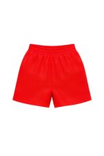 Shorts 100% Linho Flávia Vermelho