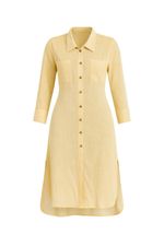 Camisa Chemise Resort Bege