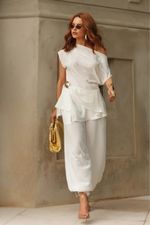 Calça Aladin Eloá Off White