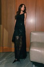 Vestido Paetê Mayte Preto