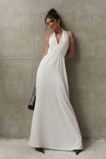 Vestido Longo Amora Off White