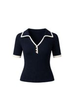 Blusa Tricot Bianca Preto
