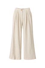 Calça Pantalona Jamile Areia