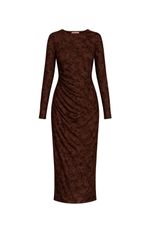 Vestido Andressa Marrom