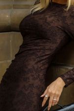 Vestido Andressa Marrom