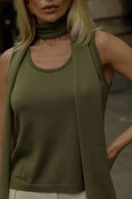 Regata Tricot Úrsula Verde