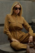 Parka Alfaiataria Roberta Caramelo