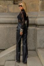 Calça Pu Ângela Preto