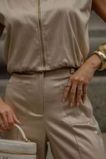 Calça Alfaiataria Júlia Kháki