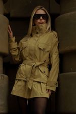 Parka Alfaiataria Thaís Kháki