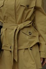 Parka Alfaiataria Thaís Kháki