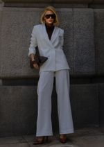 Calça Alfaiataria Nicole Off White