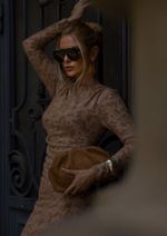 Vestido Andressa Bege