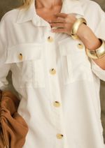 Parka Alfaiataria Ana Off White