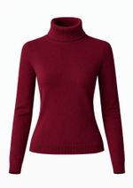 Blusa Tricot Bianca Burgundy