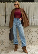 Calça Jeans Wide Leg Sasha