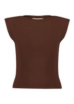 Muscle Tee Tricot Isabella Marrom