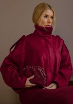 Jaqueta Suede Andrea Burgundy