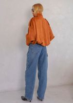 Jaqueta Suede Andrea Caramelo