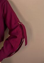 Camisa Alfaiataria Anne Burgundy