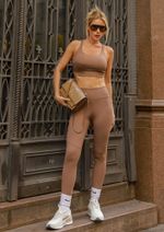 Legging Supplex Bruna Castanho