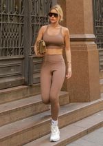 Legging Supplex Bruna Castanho