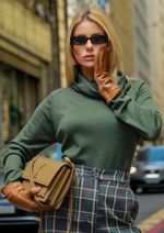 Tricot Gola Melina Verde