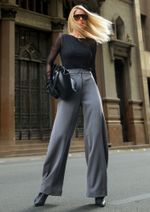 Blusa Tule Alessandra Preto